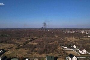Розкладене багаття з висоти: на Волині працювала аеророзвідка 