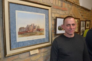 У Луцьку вперше представили громадськості чотири стародавні акварелі