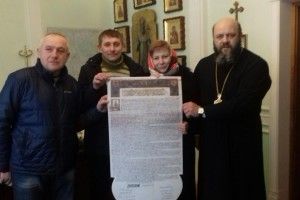 Подячний молебень парафіяни Свято-Троїцького собору міста Берестечка звершили… на порозі