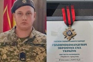 Захисника з Волині відзначили «Золотим хрестом»