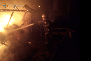 На Волині серед ночі спалахнула пожежа