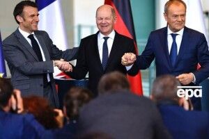Більше зброї: лідери Франції, Німеччини й Польщі домовилися збільшити підтримку України