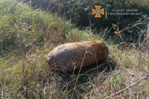 На Волині знайшли небезпечні боєприпаси та знешкодили їх