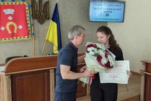 У Ковелі випускниці ліцею вручили 15 тисяч гривень 
