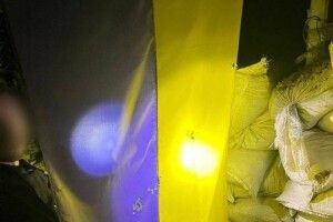 На Київщині чоловік розстріляв прапор України і погрожував поліцейським гранатою