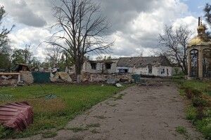 У Покровську показали зруйнований російською ракетою  Свято-Вознесенький храм