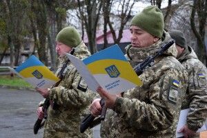 У Луцьку новобранці прикордонної служби склали військову присягу