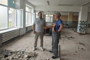 У Луцькому районі у місцевому ліцеї стартував ремонт харчоблоку