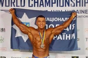 Київський поліцейський виграв чемпіонат світу з бодібілдингу