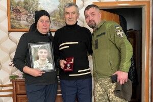На Волині батькам Героя вручили посмертний орден сина (Фото)