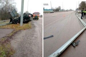 Авто знесло відбійник: на Рівненщині у ДТП загинули дівчина водія та випадковий пасажир