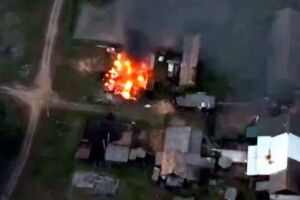 Львівські десантники збили російський ударний вертоліт Мі-24 (Відео) 