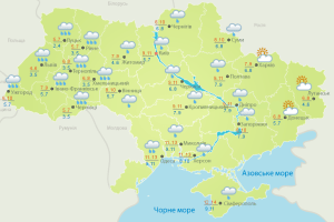 Якою буде погода на Волині у понеділок і …весною