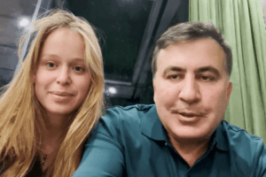 Нардепка Ясько приїхала у Грузію, щоб провідати коханого Саакашвілі в сізо