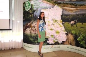 Представлення Ківерцівського НПП «Цуманська пуща» на міжнародній конференції в Польщі
