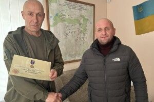Нагорода знайшла волинянина, який був поранений у бою