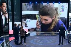 Російська пропагандистка Скабєєва поговорила по телефону із Зеленським (Відео)