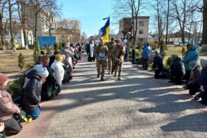 На Рівненщині попрощалися із полеглим захисником України (Фото)