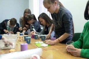 На Горохівщині діти пільгових категорій мило варили