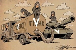 Як карикатурист та музикант з Рівного Юрко Журавель тримає мистецький фронт (Відео)