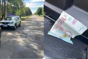 На Волині водій давав взятку поліції