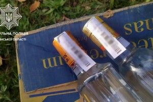 Волинянин з ящиками безакцизниої горілки попався поліцейським (Фото) 