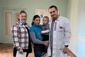 Маленький волинянин незвично віддячив лікарю за одужання