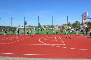 В Любомлі відкрили новий щойно споруджений сучасний спорткомплекс