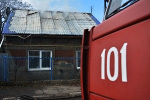 На Волині від замикання електропроводки загорілася літня кухня