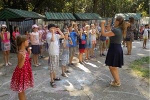 Замість віртуального спілкування - дозвілля в таборі