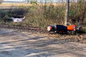 У Дубенському районі загинув неповнолітній мотоцикліст: врізався у дерево