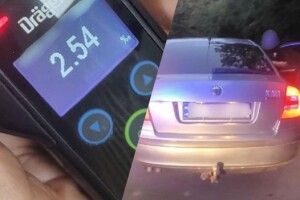 У Луцьку п'яний водій їхав вулицею, порушуючи правила дорожнього руху