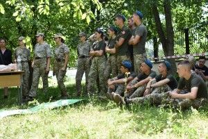 Волинські школярі змагались у військово-патріотичній грі