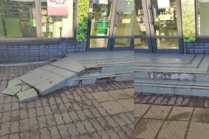 У місті на Волині ігнорують норми безбар'єрності