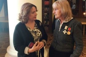 Фрау Лімротт за підтримку волинської медицини відзначили у Києві