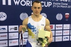 Український гімнаст Ігор Радівілов став дворазовим переможцем етапу Кубка світу 