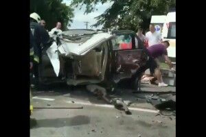 Жахлива аварія на Луцькій трасі (Відео)