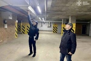 У Луцьку обстежили укриття (Фото)