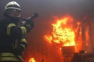 На Волині під час пожежі врятовано маму з дитинкою