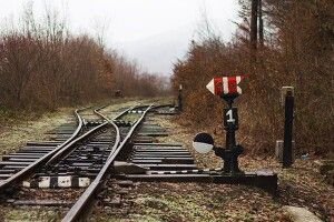 На Волині украли частину… вузькоколійки