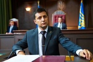 Коли Порошенко вітав із Новим роком, Зеленський на «1+1» оголошував, що йде в президенти (Відео)