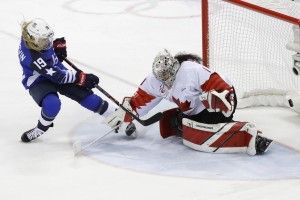 Американки не дозволили канадійкам вшосте поспіль стати олімпійськими чемпіонками з хокею