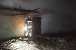 На Горохівщині сталася пожежа (Фото)