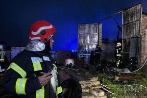 Аж 30 рятувальників гасили велику пожежа біля обласного центру Волині