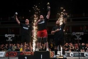 Український стронгмен Наконечний виграв турнір Giants Live