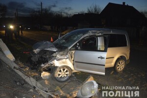 На Волині п’яний водій на смерть збив велосипедиста