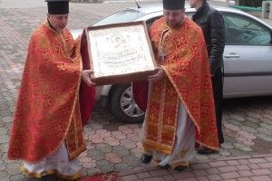 До Володимира-Волинського привезли ікону, яка зцілює від раку