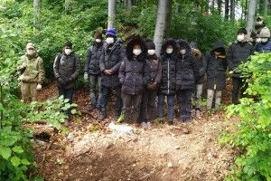 Прикордонники затримали одинадцятьох нелегалів (Відео)