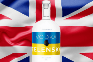 У Швейцарії випустили горілку Vodka Zelensky для допомоги Україні