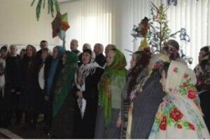 Новорічно-різдвяні вітання лунали для працівників райдержадміністрації 